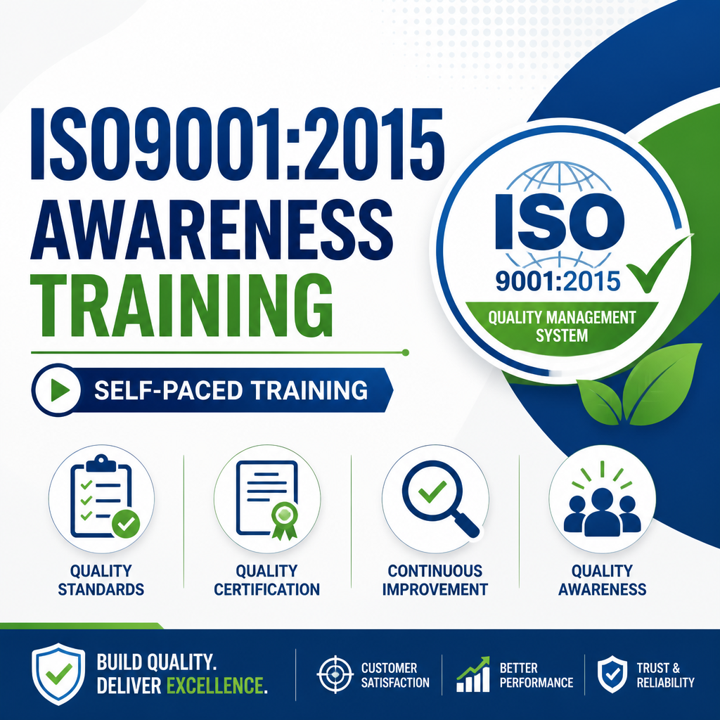 ISO 9001:2015 Quality Management System Awareness Training